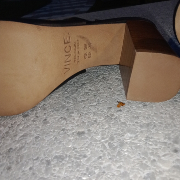 Vince Faye Open Toe Leather Booties - Picture 9 of 10